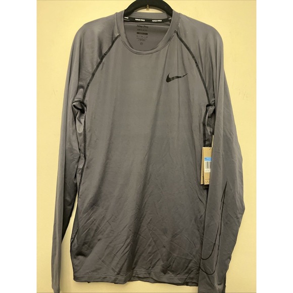 Nike‎ men's training T-shirt, medium, gray NWT Dri-fit - Picture 1 of 9
